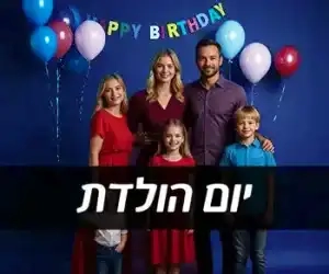 חולצות עם הדפסה ליום הולדת בבאר שבע ARENA