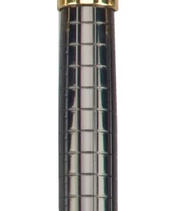 PE4148 עט רולר מתכת עם חריטת לייזר – ראסל – ברונזה זהב